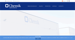 Desktop Screenshot of chemik.es