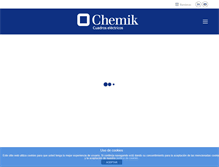 Tablet Screenshot of chemik.es